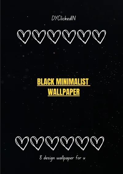 Black Minimalist Wallpaper