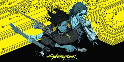 Cyberpunk 2077 Yellow Circuit Art HD Wallpaper