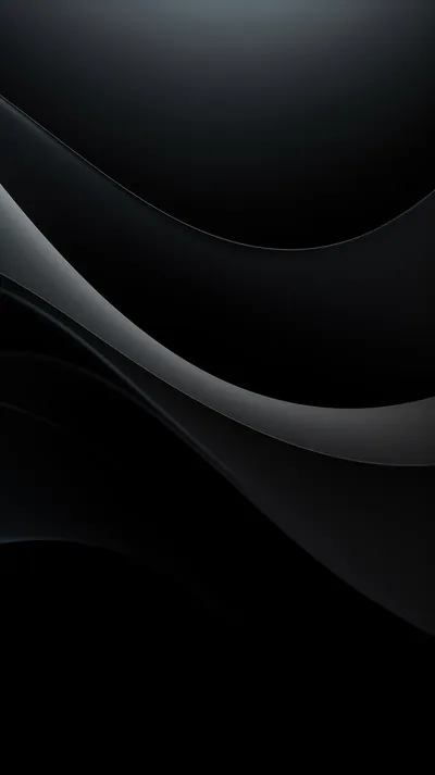 Abstract curve wallpaper black minimalist