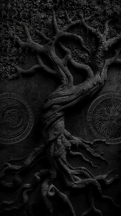 Most Popular Dark Black Carving Wallpapers