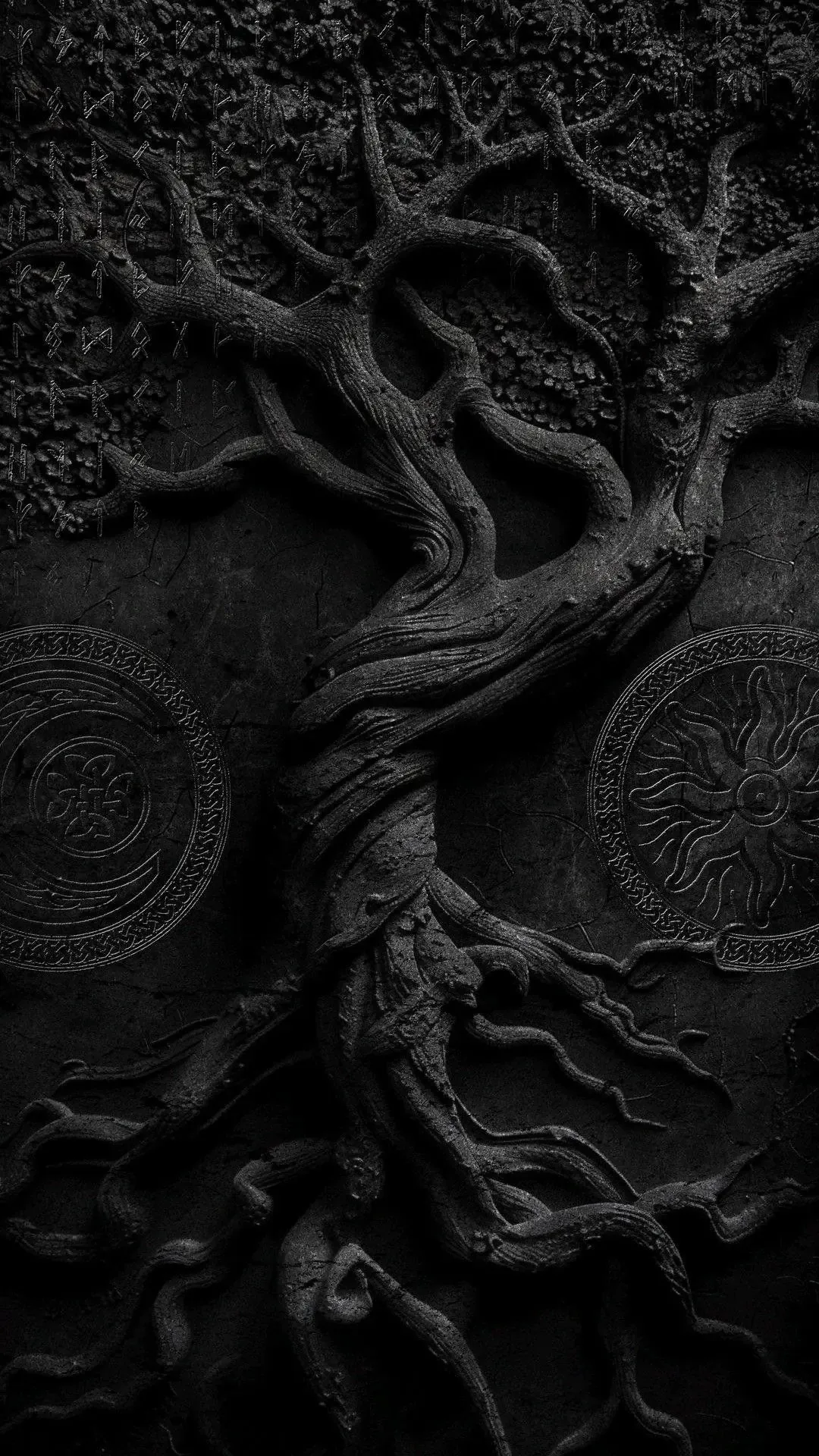 Most Popular Dark Black Carving Wallpapers