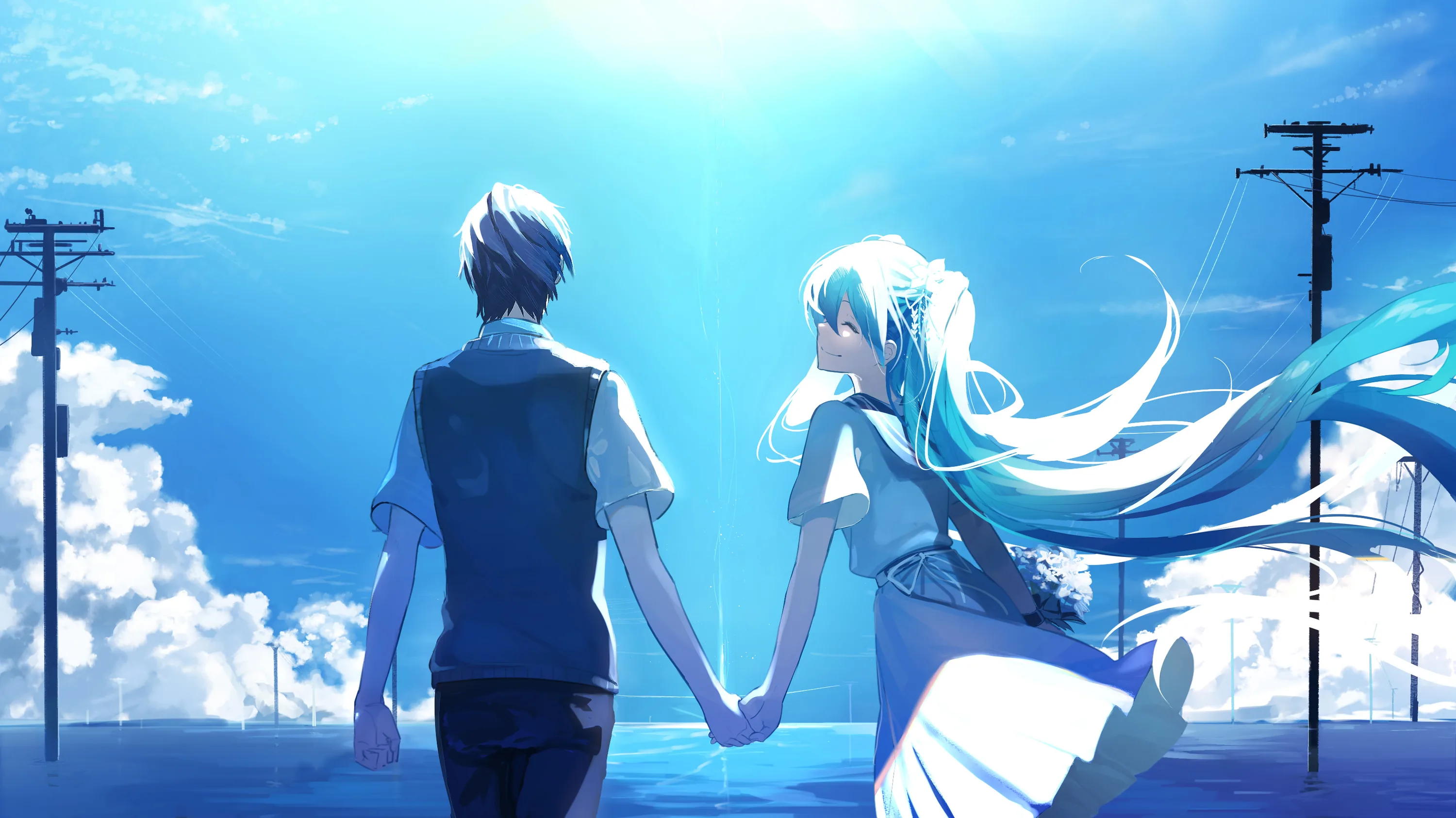 Anime Couple 4k Wallpapers