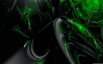 Green And Black Desktop Wallpaper