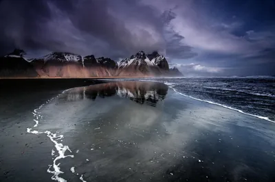 Black Sand Beach Wallpapers