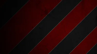 Diagonal Red and Black Warning Stripes HD Wallpaper