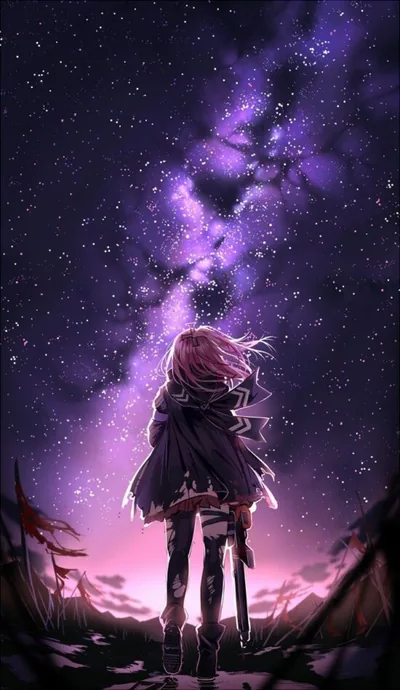 Purple And Black Anime Wallpapers
