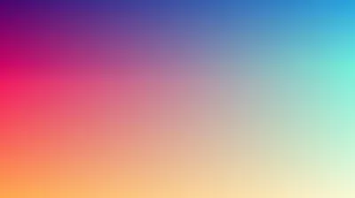 Magenta to Cyan Sunset Wash HD Wallpaper
