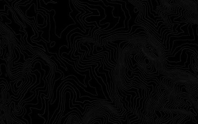 Topographic Contour Lines in Near Black HD Wallpaper