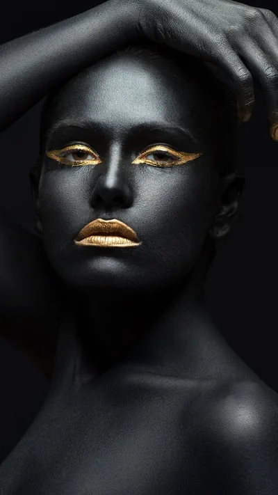 Wallpaper Black style girl, art photography UHD 4K Picture, Image