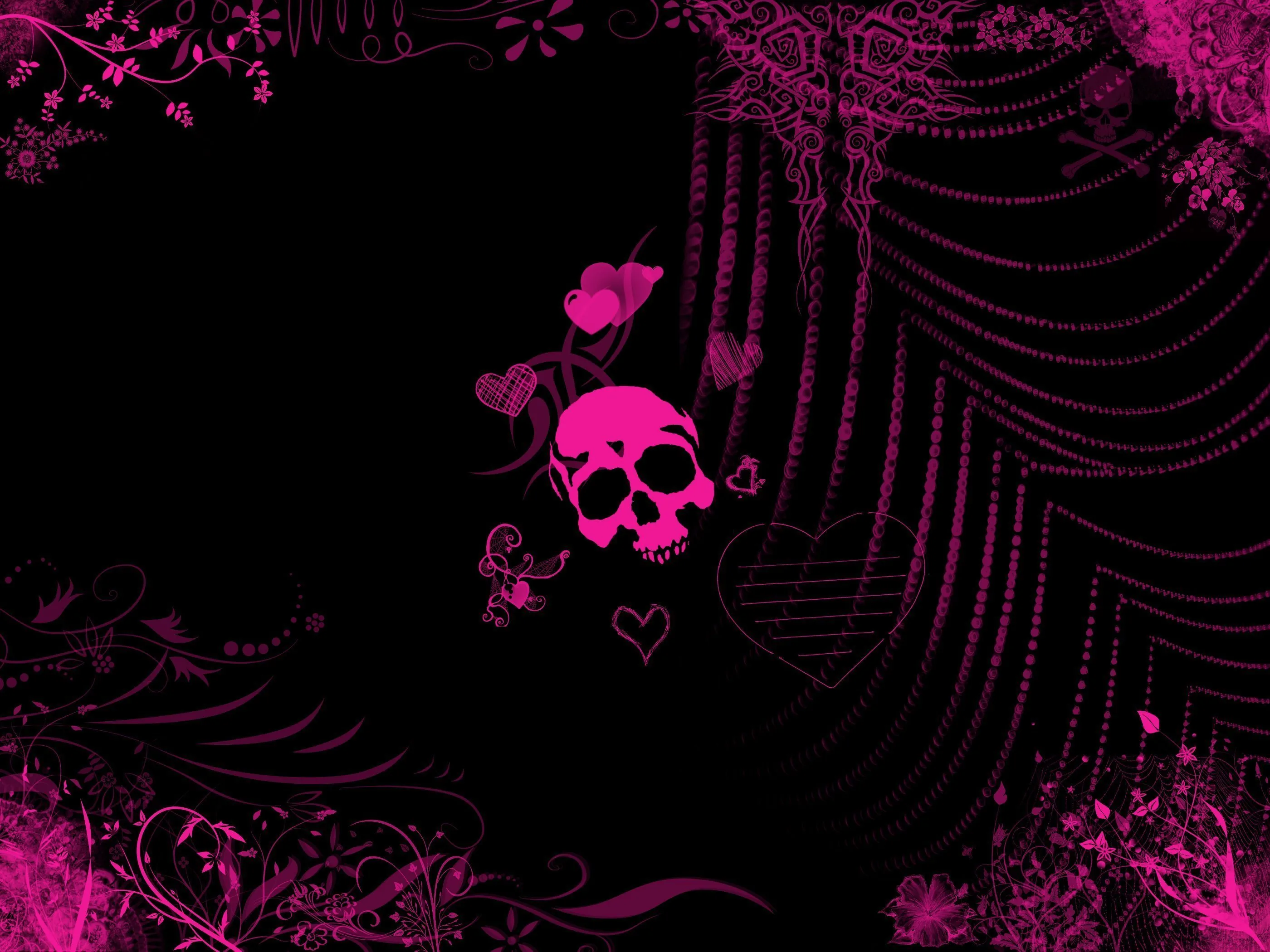 Black Girly Wallpapers 4k, HD Backgrounds