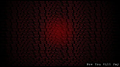 Red Digital Art Text With Black Background HD Red Aesthetic Wallpapers