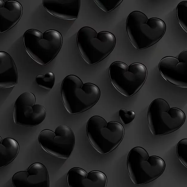 Black Heart Wallpaper Images