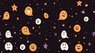 Cute Halloween Background Wallpaper