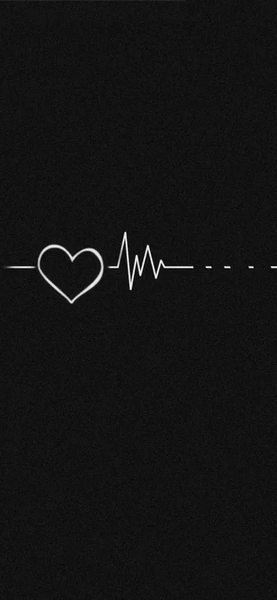 Black heart wallpaper HD Wallpaper