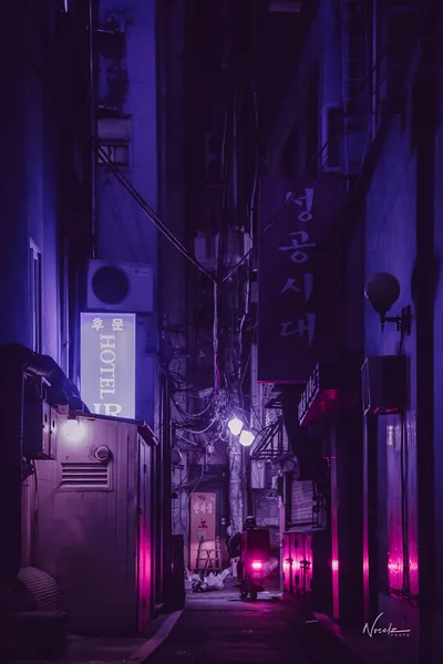 Aesthetic Black Korean Wallpaper