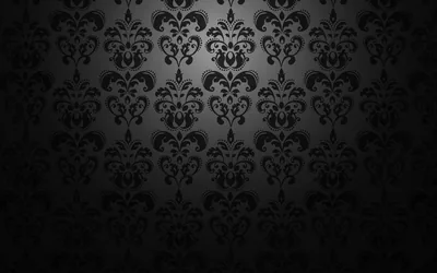 Classic Damask Repeat with Vignette HD Wallpaper
