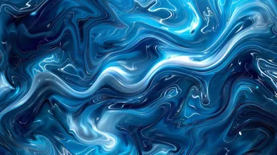 Abstract blue and black marble texture