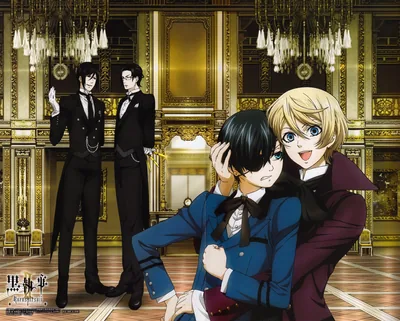 Black Butler 4K Ultra HD Anime Elegance Wallpaper