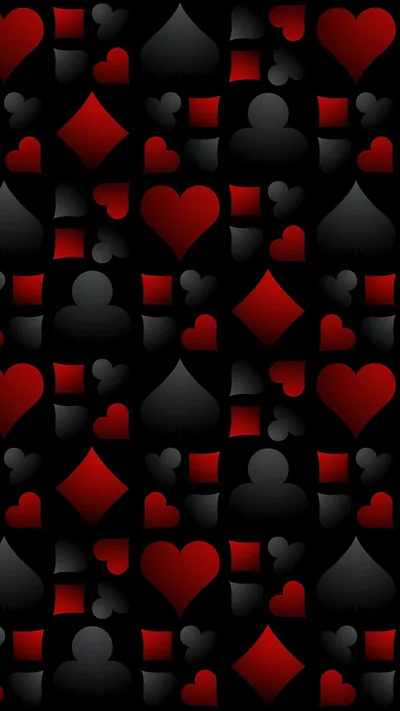 Red And Black Love Wallpaper