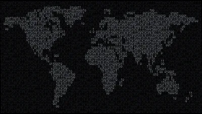 Black World Map 4K Wallpapers Black World Map 4K Backgrounds