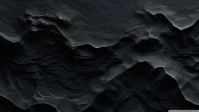 Abstract Black Layers 4K UHD Wallpaper for UltraHD Desktop and TV Widescreen and Ultr