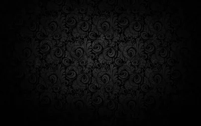 Dark Damask Wall with Vignette HD Wallpaper