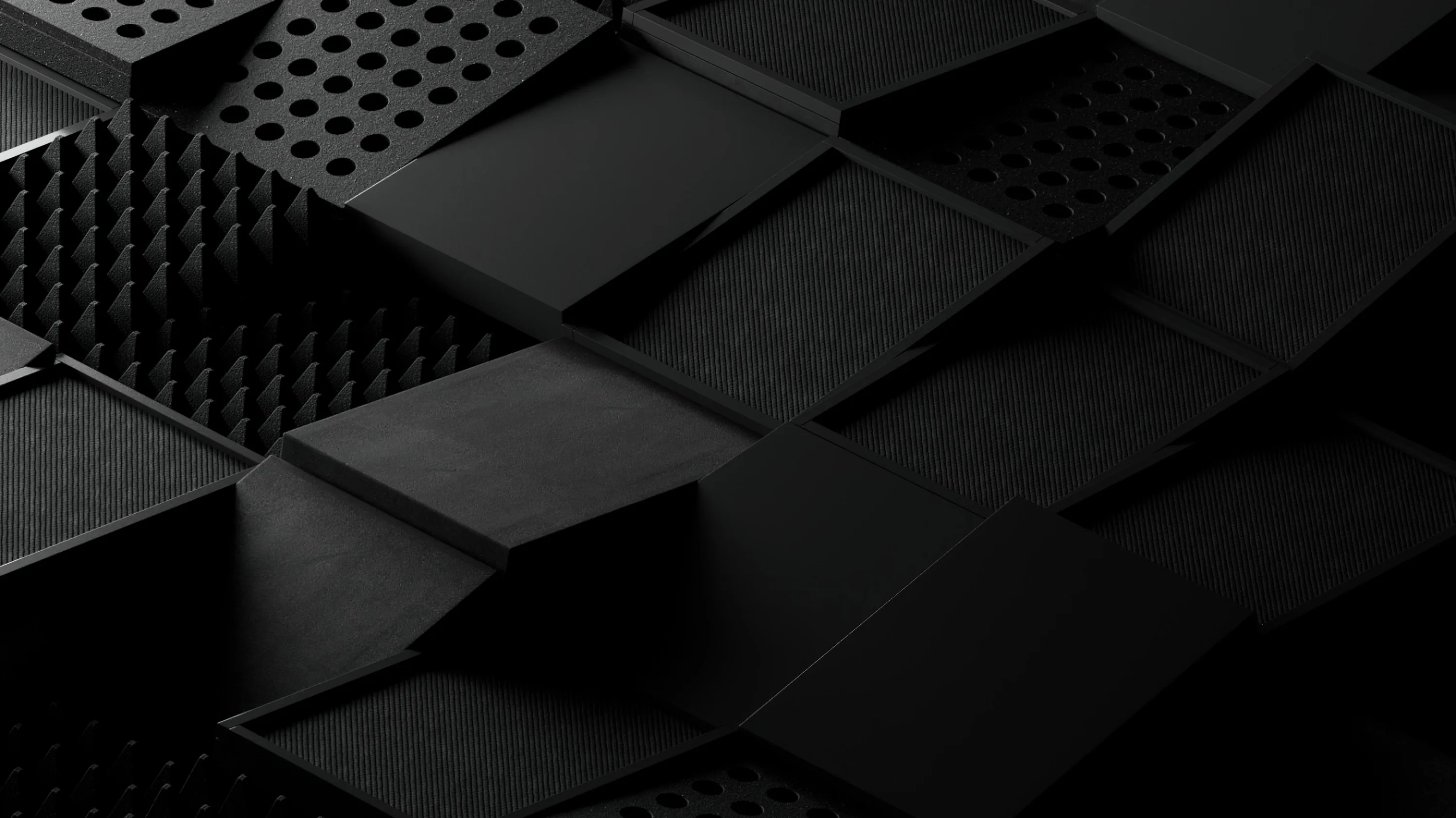 Wallpaper Abstract Dark Geometry 4k