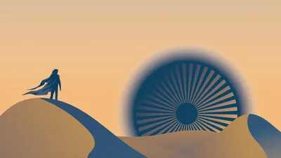 Dune Movie Minimalist Apple Iphone, iPod Touch, Galaxy Ace, HD 4k