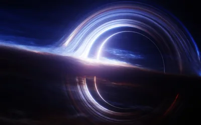 Interstellar Black Hole Wallpaper 4k