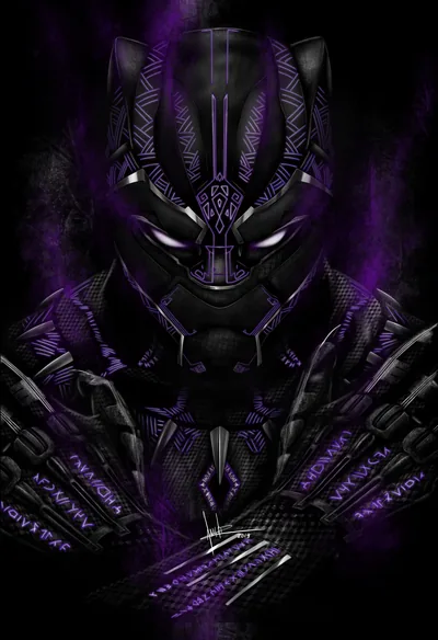 Black Panther fan art Andrade