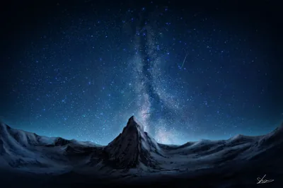4K Night Sky Concept Art Wallpaper, HD Artist 4K Wallpapers, Images and Background