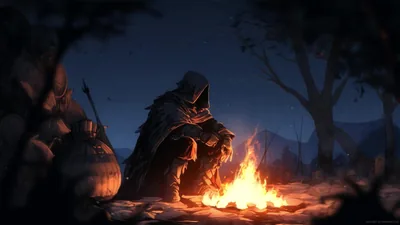 Knight Camping Dark Souls 3 Live Wallpaper MoeWalls