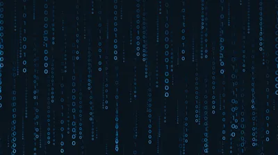 Matrix falling code Wallpaper 4K, Program, Coding, Programming, 5K