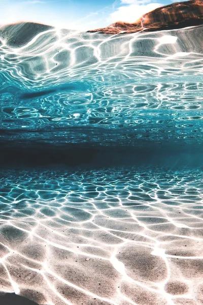 Sunlight Rippling Through Shallow Water HD Phone Wallpaper