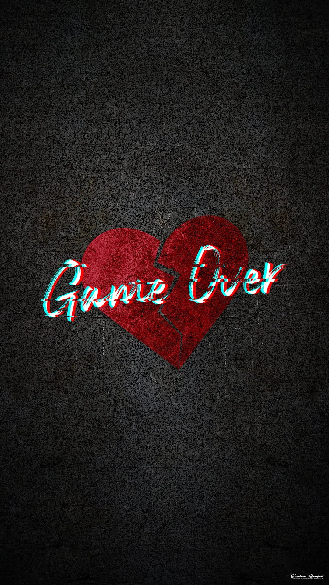 Broken Heart Black Wallpapers
