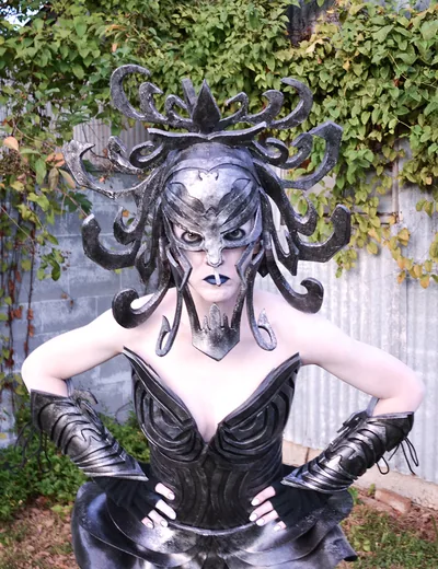 Haunted Mansion Wallpaper Turned Into Cosplay « Adafruit Industries