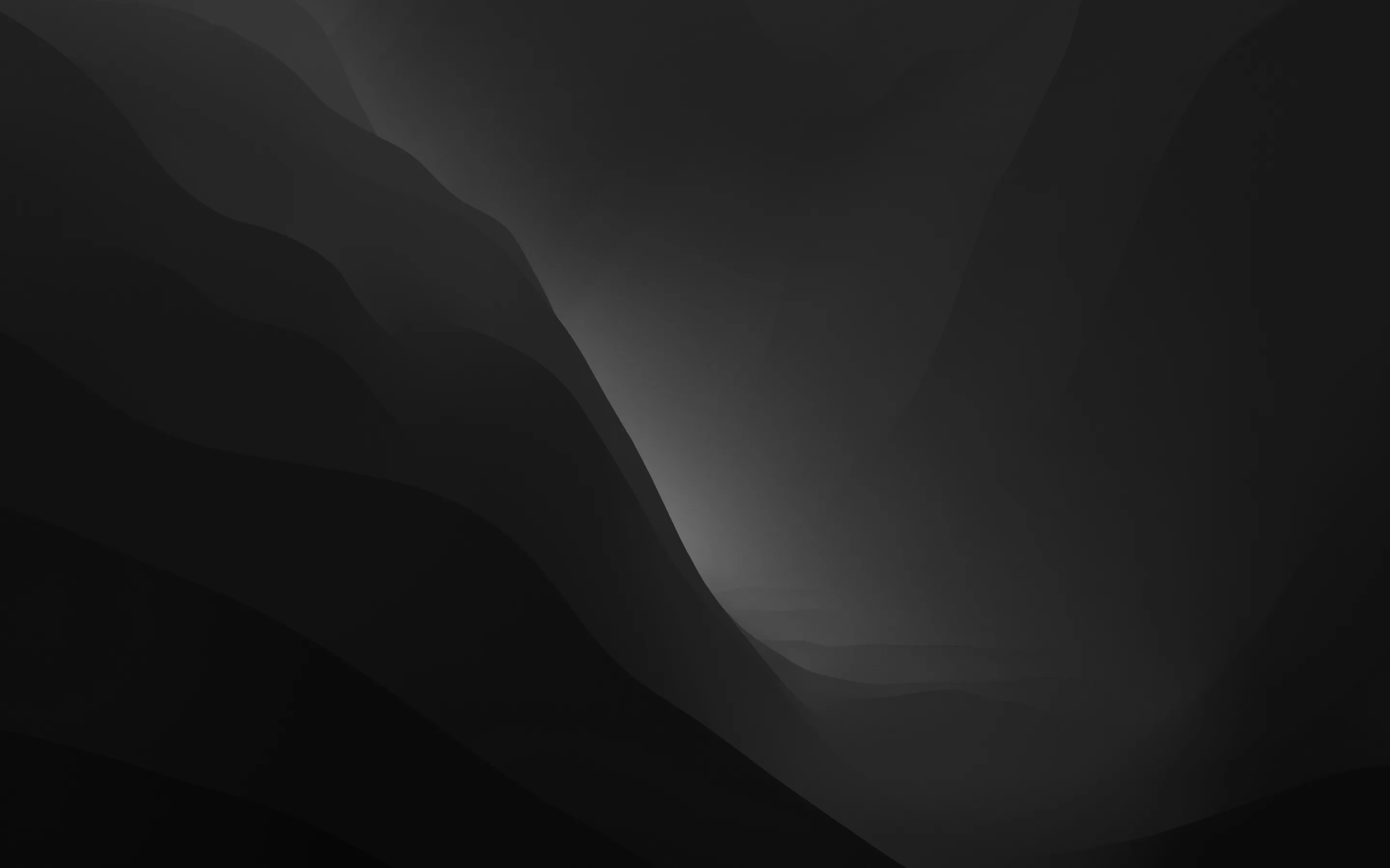 macOS Monterey Wallpaper 4K, Dark Mode, Stock