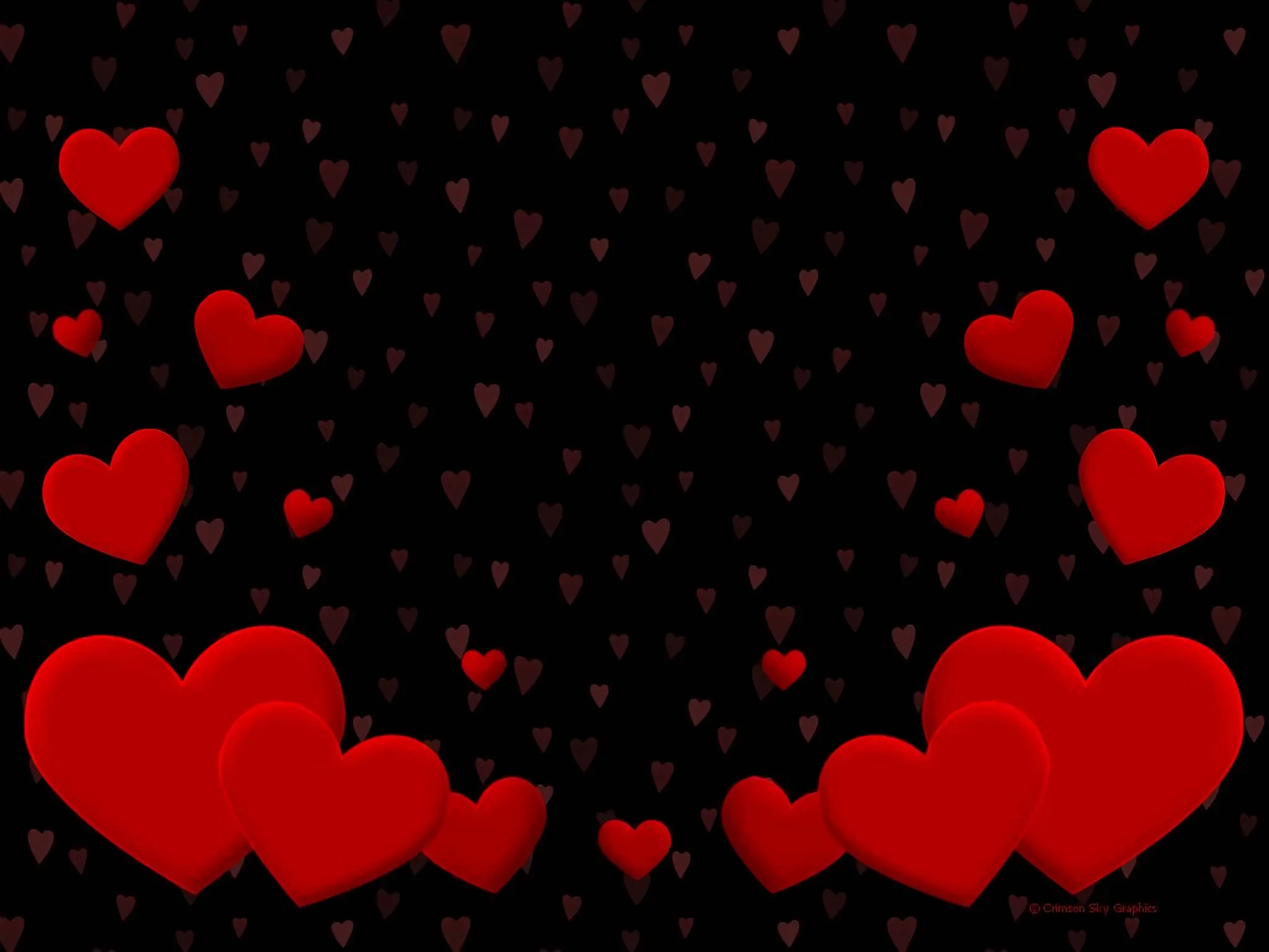 Red And Black Love Wallpapers