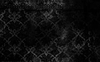 Distressed Damask on a Dark Wall HD Wallpaper