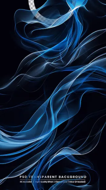 Neon Blue Black Wallpaper and Background