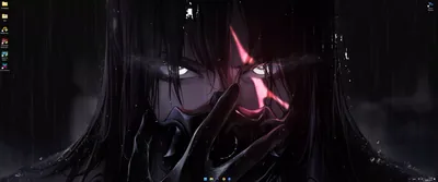 Live wallpaper Wearing black mask on VSThemes
