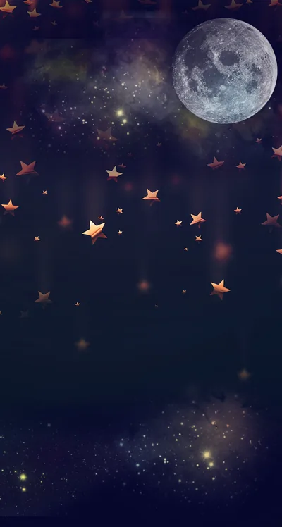 Cute Moon Wallpaper