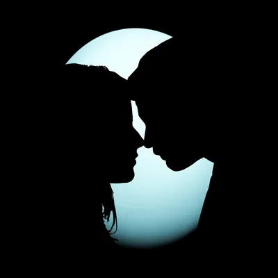 Love Background Black