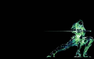 Phone wallpaper Metal Gear, Black & White, Video Game