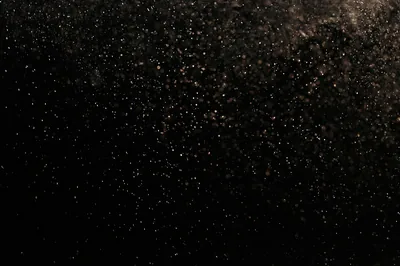 HD Dust Black Background