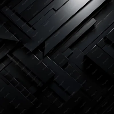 Dark Geometric Wallpaper Black Background
