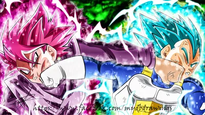 Anime Wallpaper Goku Black Wallpaper HD