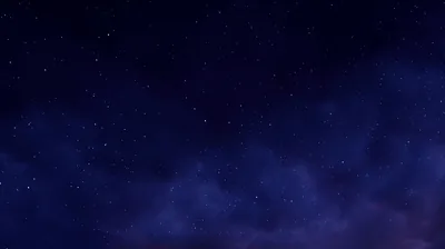 Sparse Stars in a Dark Blue Sky HD Wallpaper