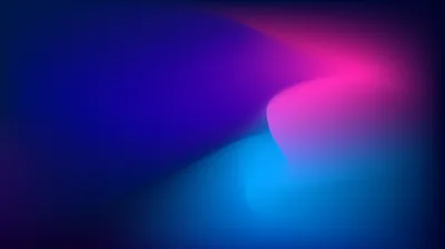 Violet and Pink Glow on Blue HD Wallpaper