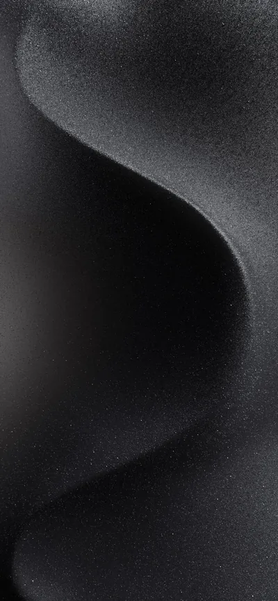 Grainy Grey Wave Curve on Charcoal HD Phone Wallpaper